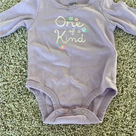 Carter’s Baby Girl "One of a Kind" Tutu Bodysuit & Leggings Set - Size 6 Months - Picture 7 of 11